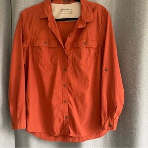 Eddie Bauer Women's Fishing Button Down Shirt